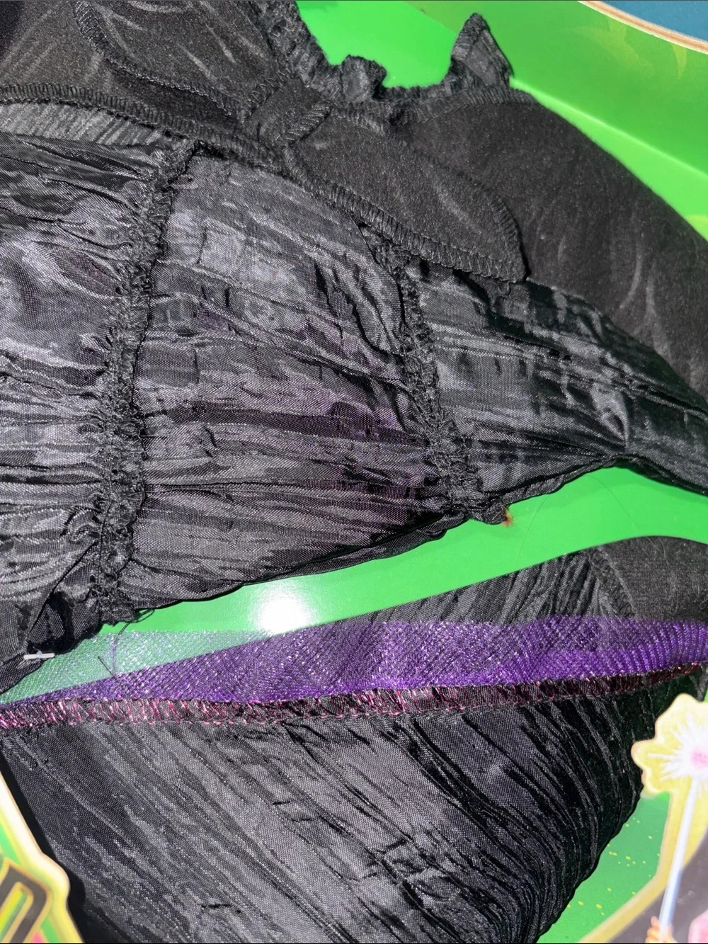 Wicked Elphaba Dress - Girls Black Wicked Witch Costume Dress - Girls 4 - 6x